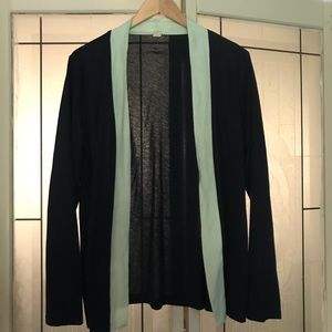 J Crew Navy Cardigan